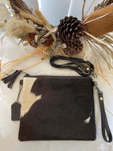Load image into Gallery viewer, Cowhide Clutch with Hair On