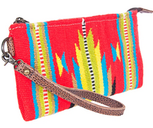 Load image into Gallery viewer, Saddle Blanket Clutch (Medium) - Red
