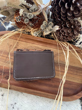 Load image into Gallery viewer, Cowhide Purse with Tooling Leather
