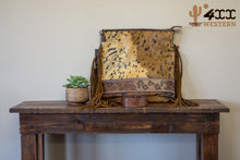 Load image into Gallery viewer, Cowhide Large Tote with Shoulder Strap
